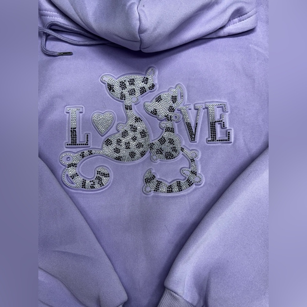 Nali Collection Lavender Hoodie - Picture 11 of 13